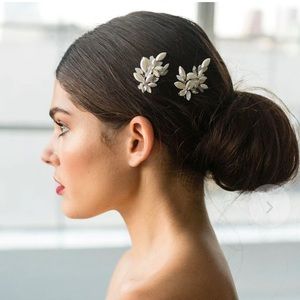 Brides & Hairpins Efi Comb Set in Gold